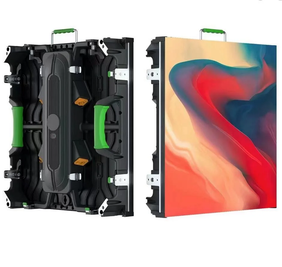 Vista posterior del gabinete exterior led smd