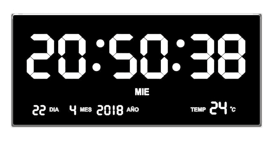 Vista posterior del gabinete exterior led smd