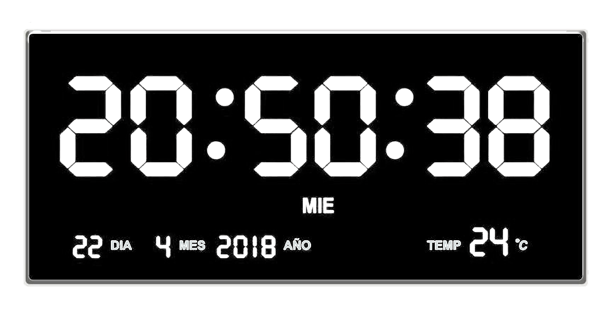 Vista posterior del gabinete exterior led smd