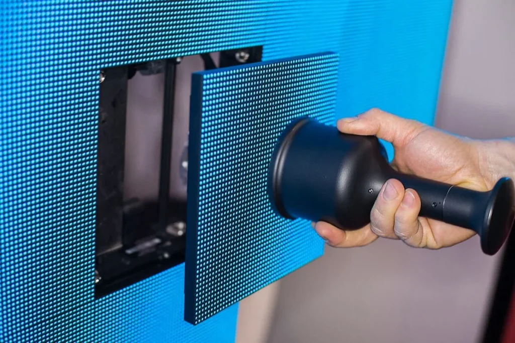 Cuales son los países líderes en fabricación de componentes para pantallas gigantes